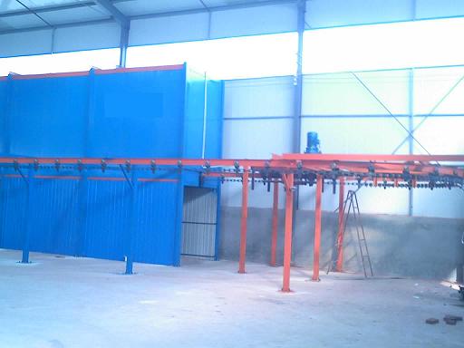 自動噴涂生產流水線