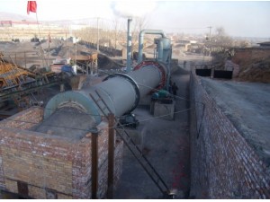 褐煤烘干機現場